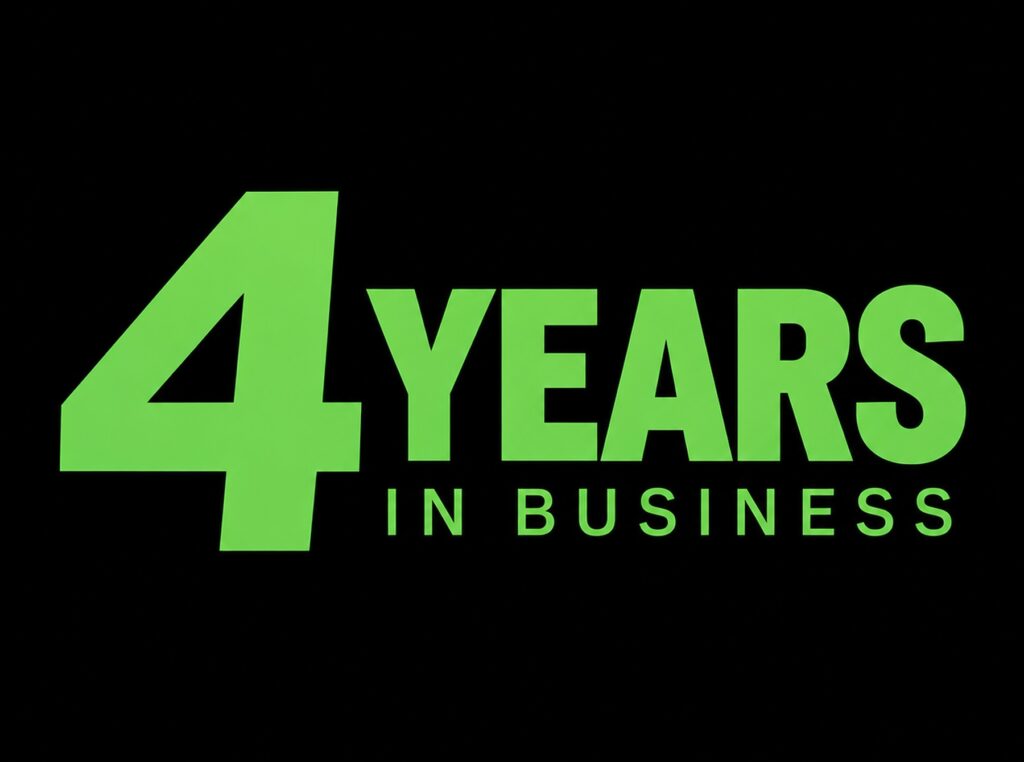 4 years in business: Redirections Logistics.
